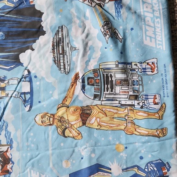 Star Wars The Empire Strikes Back Sheet Set Twin Vintage 1979 - Picture 10 of 15